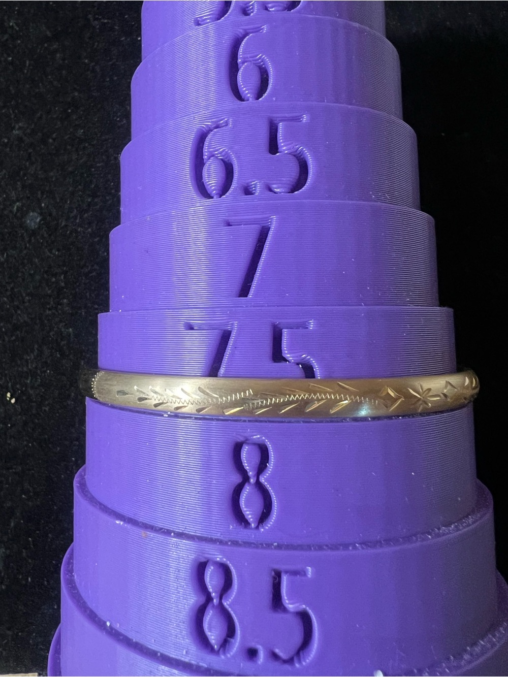 Vintage 14K GF Flex Bangle - Size 7.5